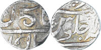 India 1/5 Rupee Münze, SS, Silber -