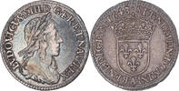Frankreich 1/12 Ecu, 2ème poinçon de Warin Münze, Louis XIII, Paris -