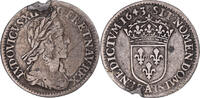 Frankreich 1/12 Ecu, 2ème poinçon de Warin Münze, Louis XIII, Paris -