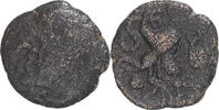 Bronze au coq Münze, Bellovaci, Type d’Hallencourt, S+ -