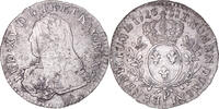 Frankreich 1/10 Écu aux branches d'olivier Münze, Louis XV, Dijon, S+ -