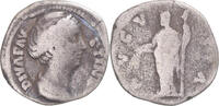 Denarius Münze, Diva Faustina I, Rome, S, Silber, RIC:360a -