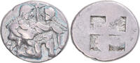 Stater Münze, Islands off Thrace, Thasos, SS, Silber -