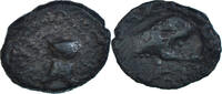 Bronze CAITIO/AMANDI Münze, Atrebates, SGE+, Bronze, Delestrée:499 -