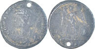Follis Münze, Constantinopolis, Constantinople, S, Bronze -
