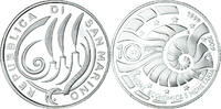 San Marino 10 Euro Monetary Union, UNZ+, Silber, KM:516 -