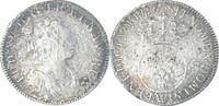 Frankreich 1/4 Ecu Vertugadin Münze, Louis XV, Uncertain Mint -