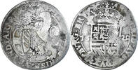 Spanische Niederlande Escalin Münze, Philip IV, Antwerpen, S, Silber -