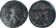 Æ Münze, Campania, Neapolis, S, Bronze, SNG-ANS:441 -