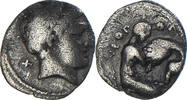 Obol Münze, Campania, Neapolis, S, Silber, SNG-Cop:315 -