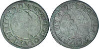 Frankreich Double Tournois Münze, Henri III, Paris, S, Kupfer, CGKL:86 -