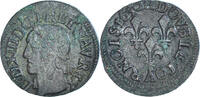 Frankreich Double Tournois Münze, Louis XIII, La Rochelle, Type de -