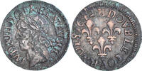Frankreich Double Tournois Münze, Louis XIII, La Rochelle, Type de -