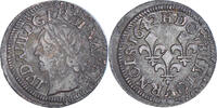 Frankreich Double Tournois Münze, Louis XIII, La Rochelle, Type de -