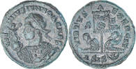 Follis Münze, Licinius II, Siscia, SS+, Bronze, RIC:125 -