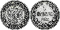 Finnland Markka Münze, Alexander III, Helsinki, SS, Silber, KM:3.2 -