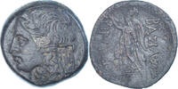Æ 230-182 BC Nicomedia  Münze, Prusias I Chloros, Nicomedia, Countermark, SS+, Bronze SS+