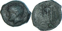 Æ Münze, Campania, Neapolis, S+, Bronze, SNG-ANS:518 -