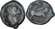 Æ Münze, Campania, Neapolis, S+, Bronze, SNG-Cop:508-9 -
