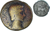 Æ Münze, Campania, Neapolis, SS, Bronze, HGC:1-474 -