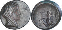 Æ Münze, Lucania, Metapontion, SS, Bronze, HN Italy:1693 -