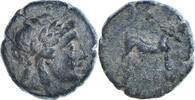 Æ Münze, Aeolis, Aigai, S+, Bronze -
