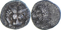 Hemiobol Münze, Caria, Mylasa, SS+, Silber -
