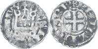 Frankreich Denier Münze, Philip II, Saint-Martin de Tours, S -