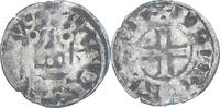 Frankreich Denier Tournois Münze, Philip II, Saint-Martin de -
