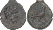 Æ Münze, Bruttium, Lokroi Epizephyrioi, S, Bronze -
