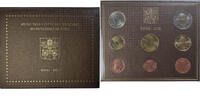 Vatikan Set 1 cts. - 2 Euro Pape Benoit XVI, Rome, STGL -