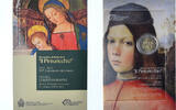 San Marino 2 Euro Il Pinturicchio, Rome, Coin card, STGL, Bi-Metallic -