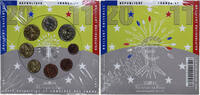 Frankreich Coffret 1c. à 2€ Monnaie de Paris, FDC.BU, STGL -