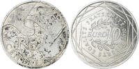 Frankreich 10 Euro Centre, Paris, UNZ, Silber -