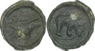 Potin au bucrane Remi, S+, Bronze, Delestrée:221 -