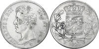 Frankreich 5 Francs Charles X, Lille, SS+, Silber, KM:720.13 -