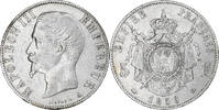 Frankreich 5 Francs Napoleon III, Paris, S+, Silber, KM:782.1 -