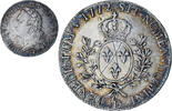 Frankreich Écu à la vieille tête Louis XV, Lyon, SS, Silber -