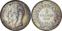 Frankreich 5 Francs Napoleon III, Paris, VZ+, Silber, Gadoury:726 -