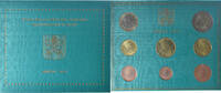Vatikanstadt Set 1 ct. - 2 Euro Pope Benedict XVI, BU, Rome, STGL -