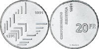 Schweiz 20 Francs Confédération, Bern, VZ+, Silber, KM:70 -
