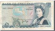 Großbritannien 5 Pounds Geldschein, Undated, KM:378a, S -