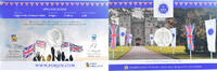 Falkland Islands 50 Pence Münze, Platinum Jubilee.FDC, STGL -