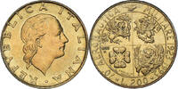 Italien 200 Lire Münze, 70th Anniversary of Military Aviation, Rome -