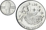 Vatikanstadt 50 Lire Münze, Paul VI, Roma, UNZ, Stainless Steel, KM:113 -