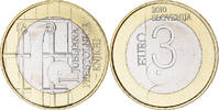 Slowenien 3 Euro UNESCO, FDC, STGL, Bi-Metallic, KM:95 -