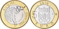 Finnland 5 Euro Provinces - Finland proper, Vantaa, UNZ, Bi-Metallic -