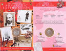 British Antarctic Territory 2 Pounds Münze, Pobjoy Mint, Navire Scotia -