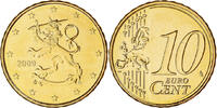 Finnland 10 Euro Cent Vantaa, STGL, Messing, KM:126 -