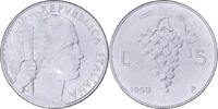 Italien 5 Lire Münze, Rome, SS, Aluminium, KM:89 -